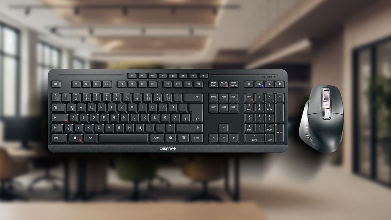 CHERRY presenta el STREAM DESKTOP ULTIMATE: teclado y ratón inalámbricos con precisión electromagnética y diseño profesional