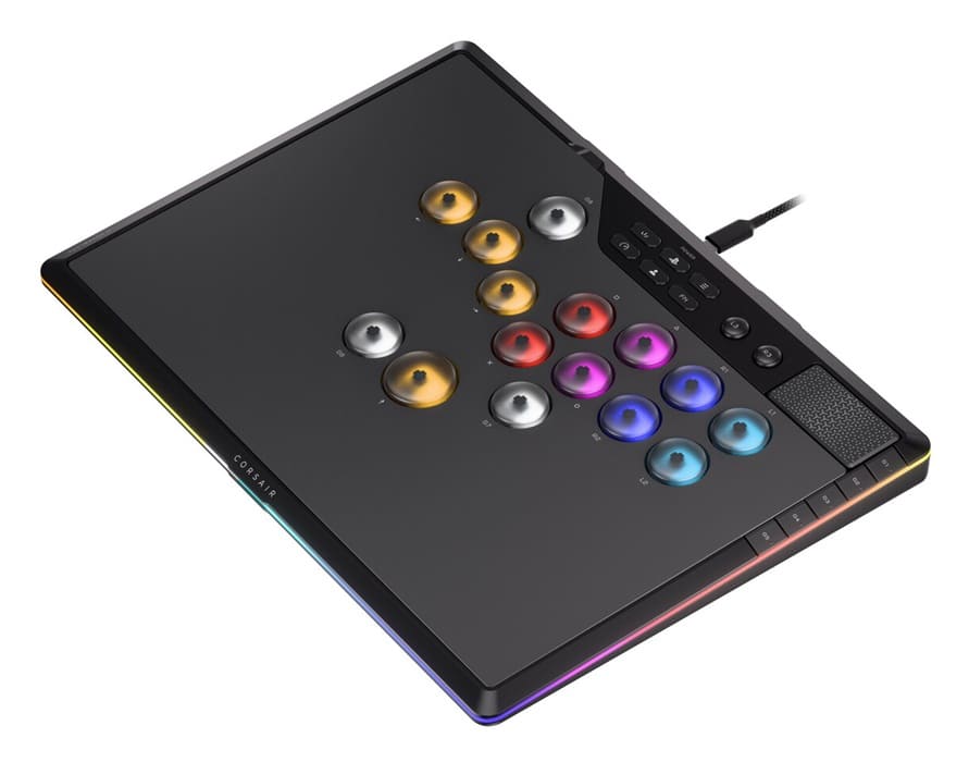 Corsair presenta el Novablade Pro: su primer mando leverless con interruptores magnéticos MGX Hyperdrive