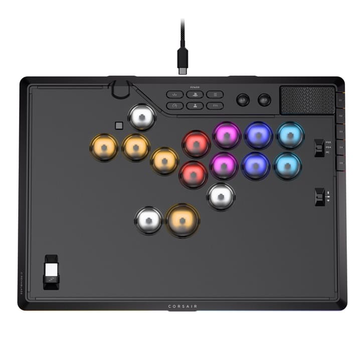 Corsair presenta el Novablade Pro: su primer mando leverless con interruptores magnéticos MGX Hyperdrive