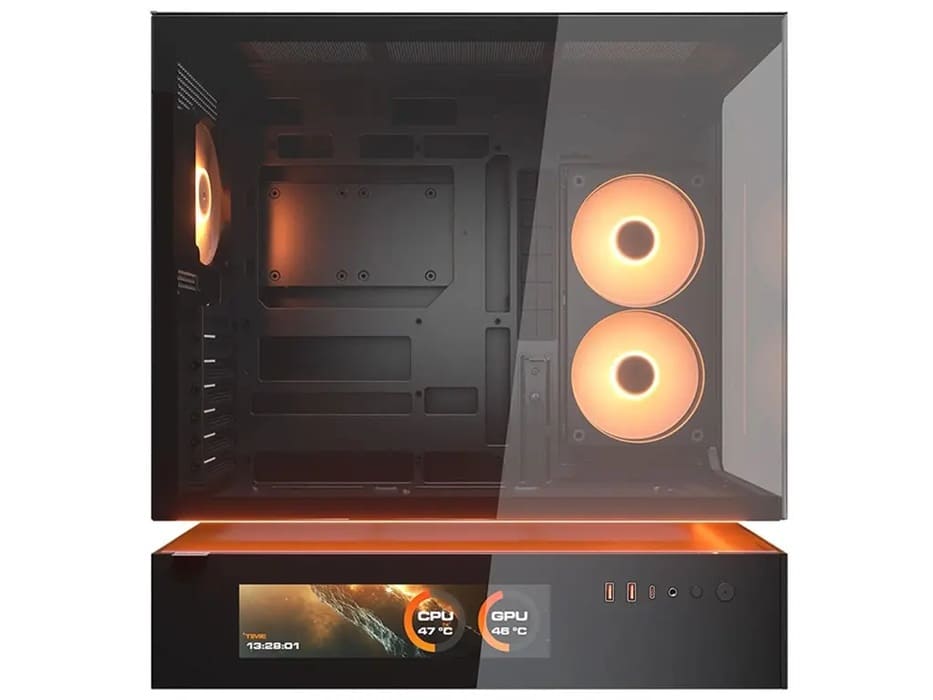 Cougar CFV235: nuevo chasis de gama media con diseño flotante y pantalla IPS opcional