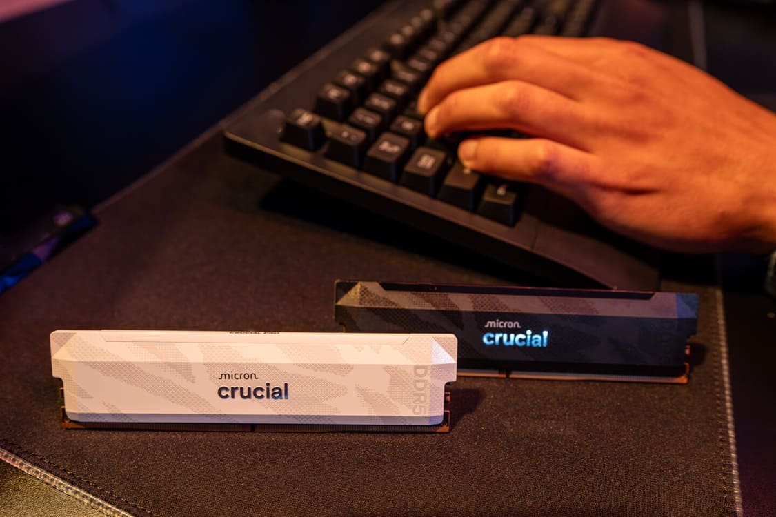 Crucial presenta la DDR5 Pro OC 6400 CL32: memoria gaming optimizada para entusiastas