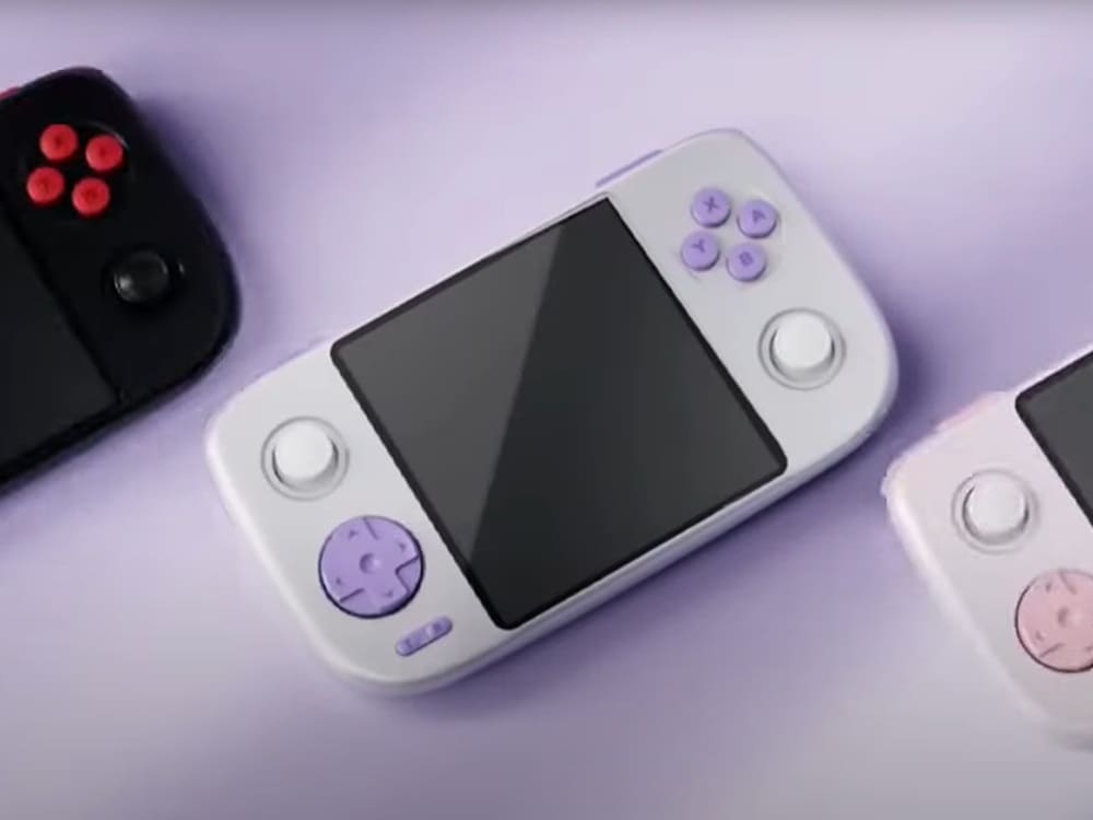 GameMT E3 Vigor: nueva consola portátil horizontal con pantalla cuadrada y diseño al estilo Nintendo Switch