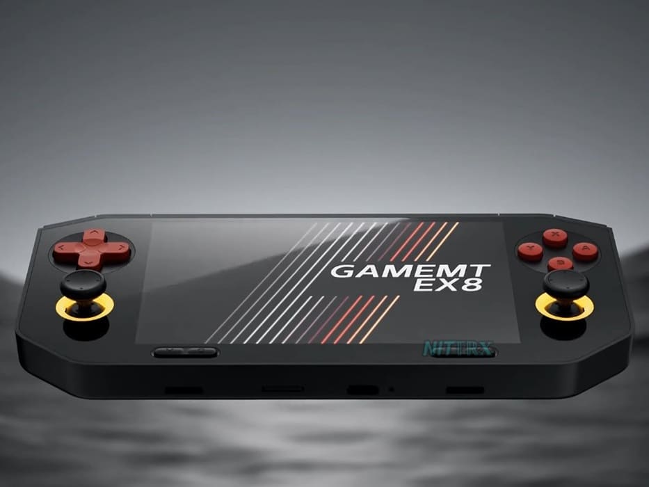 GameMT EX8: nueva consola portátil con pantalla 3:2 Full HD, Helio G99 y diseño con joystick RGB