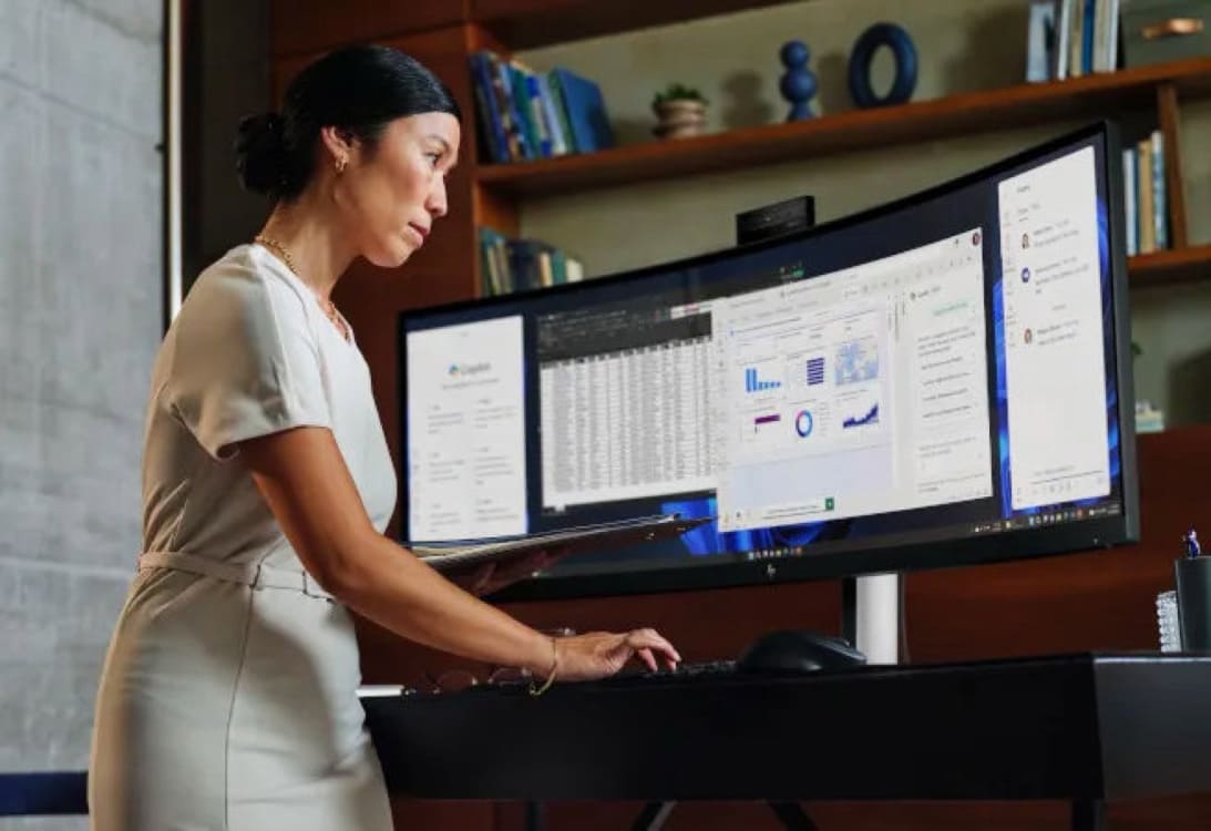 HP Series 5 Pro 49" Conferencing Monitor: el gigante de 49 pulgadas para videoconferencias