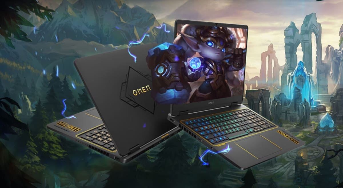 HP presenta el OMEN 16 League of Legends Limited Edition y el monitor OMEN 25, en colaboración con Riot Games