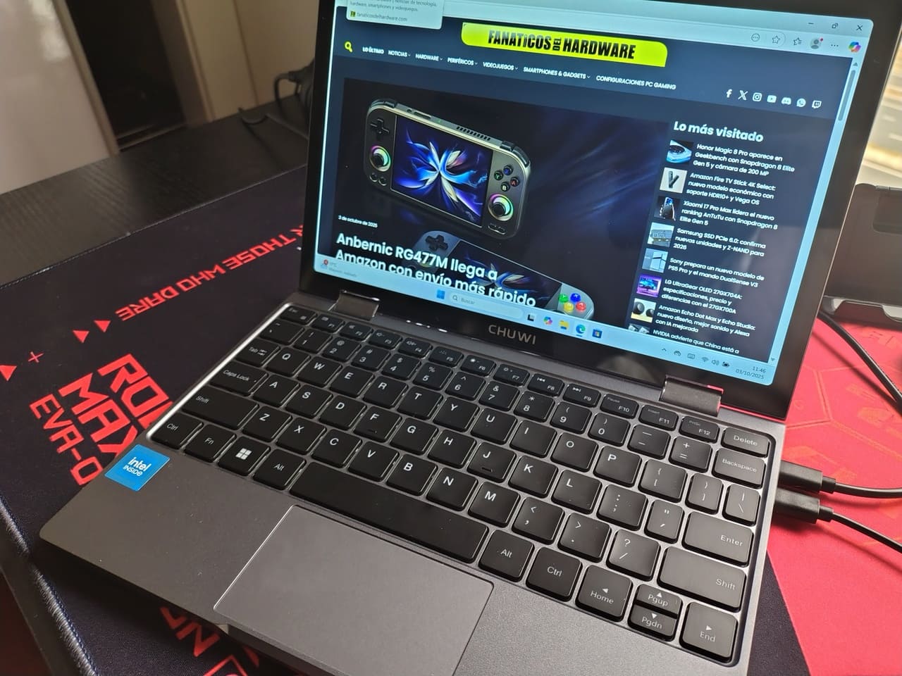 Análisis CHUWI MiniBook X N150 - La evolución que necesitaba el mini portátil perfecto