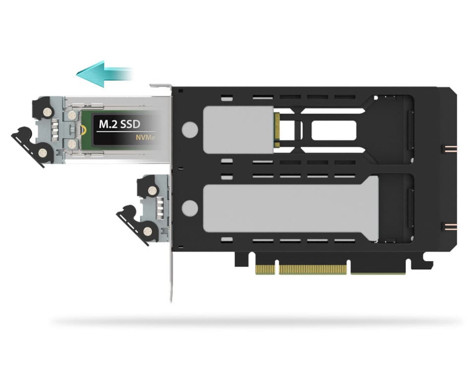 ICY DOCK lanza el ExpressSlot Elite MB842M5P-B: doble bahía M.2 NVMe hot-swap para PCIe 5.0