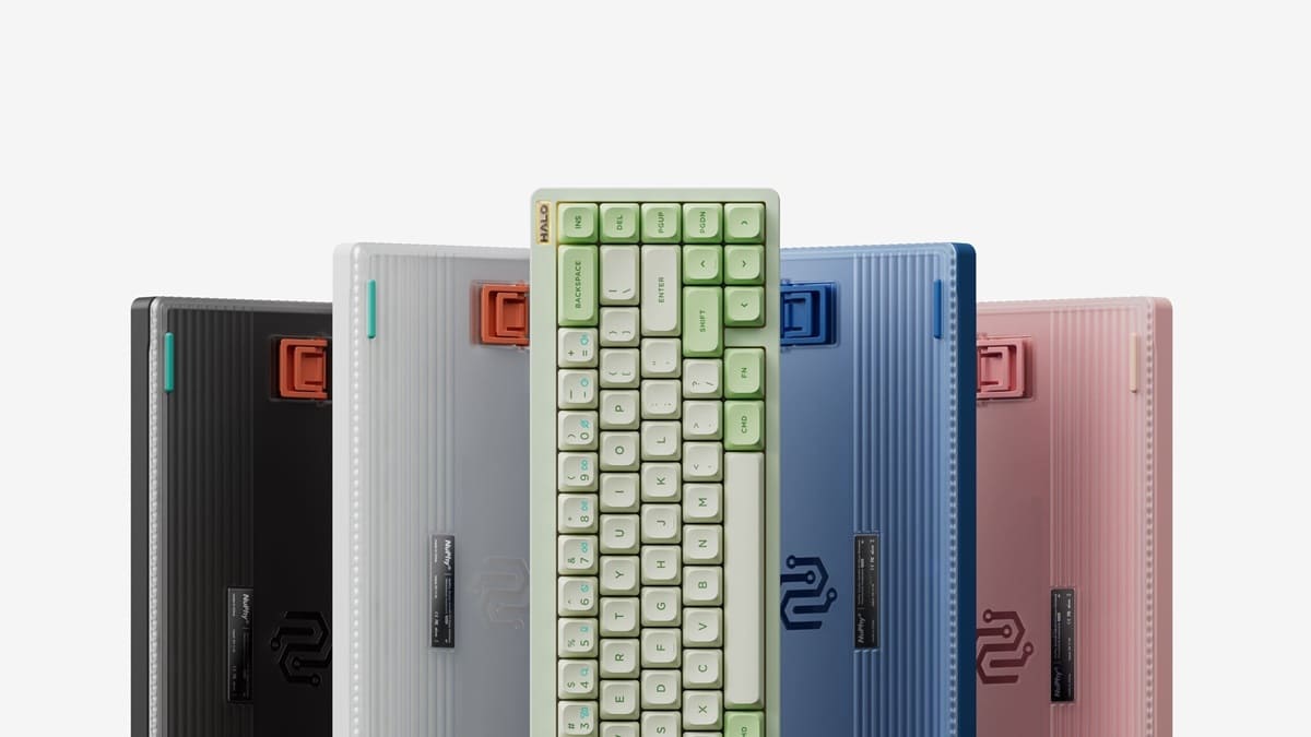 NuPhy actualiza sus teclados Halo V2 con firmware NuPhyIO y mayor autonomía