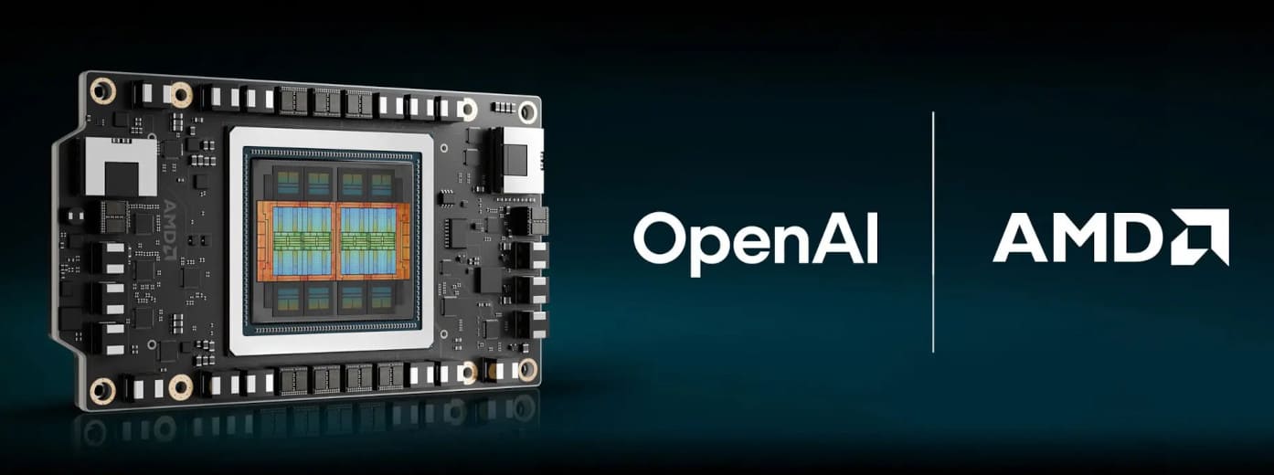 AMD y OpenAI sellan una alianza para desplegar 6 gigavatios de GPUs Instinct en futuras infraestructuras de IA