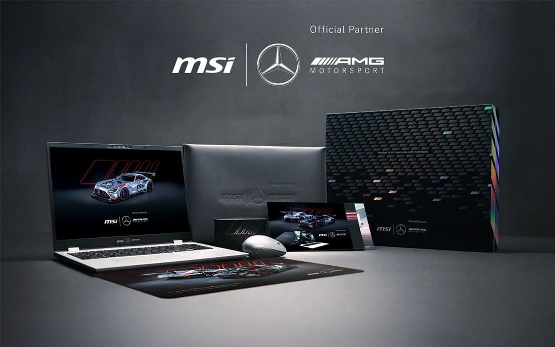 MSI Prestige 16 AI+ Mercedes-AMG Limited Edition llega a Europa con OLED 4K y Core Ultra 9