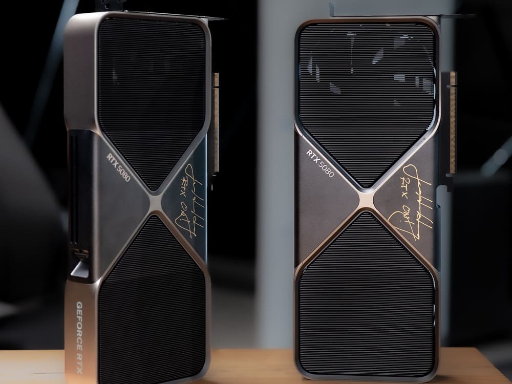 NVIDIA sortea dos RTX 5080 Founders Edition firmadas por Jensen Huang en Australia