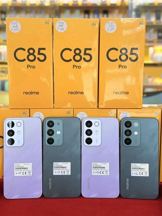Realme C85 Pro: nuevas imágenes y vídeo práctico confirman colores, diseño y pantalla AMOLED de 6,8"