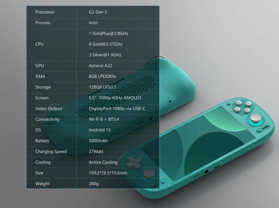 Retroid abre las reservas de la nueva Pocket G2 con Snapdragon G2 Gen 2 y Android 15