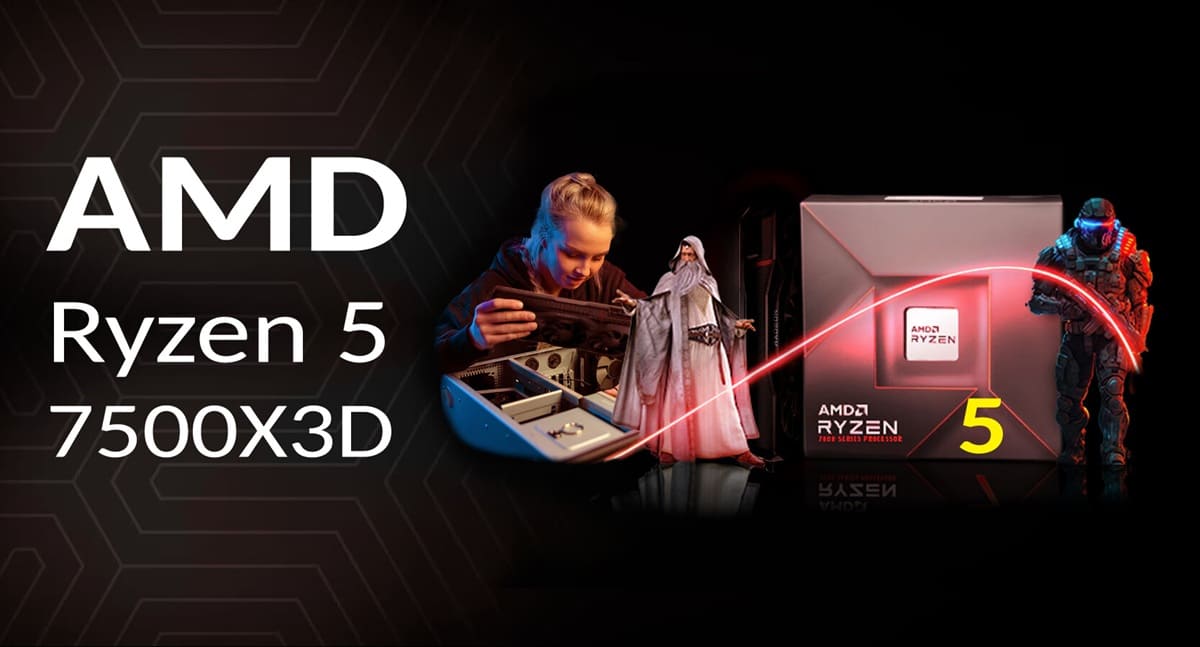 El Ryzen 5 7500X3D aparece en una tienda británica y apunta a presentarse en el CES 2026