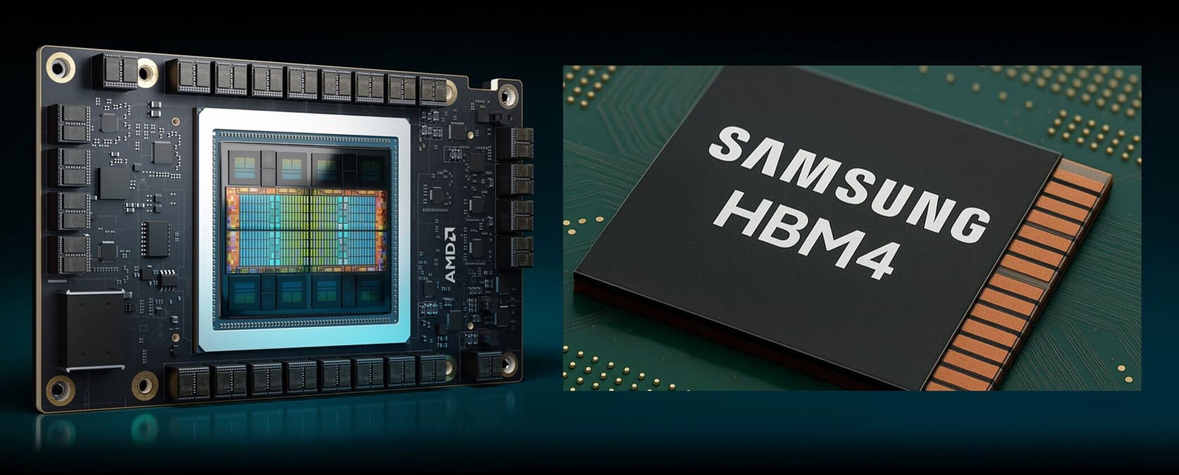 Samsung será el principal proveedor de memoria HBM4 para las GPU AMD MI450, según nuevos informes