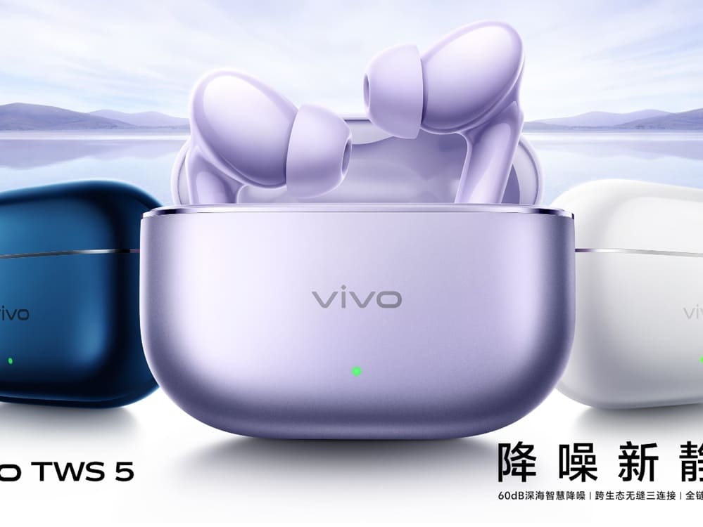 Vivo presenta los nuevos TWS 5 y TWS 5 Hi-Fi: auriculares inalámbricos con ANC adaptativo y hasta 48 horas de autonomía