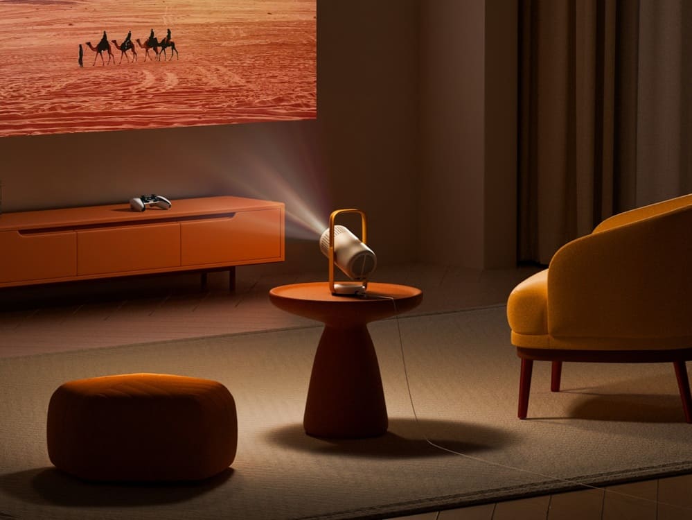 Xgimi lanza el proyector portátil Vibe One con Google TV y batería integrada