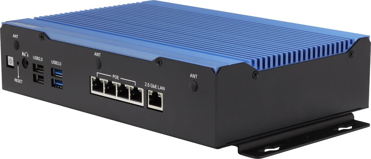 AAEON lanza el BOXER-6649-RAP, su primer PC industrial sin ventilador con cuatro puertos PoE de 2.5 GbE