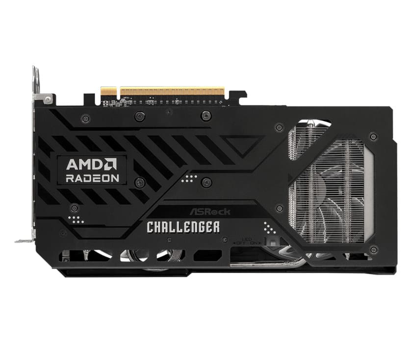 ASRock presenta la Radeon RX 9060 XT 16 GB Challenger Standard Edition con frecuencias ajustadas