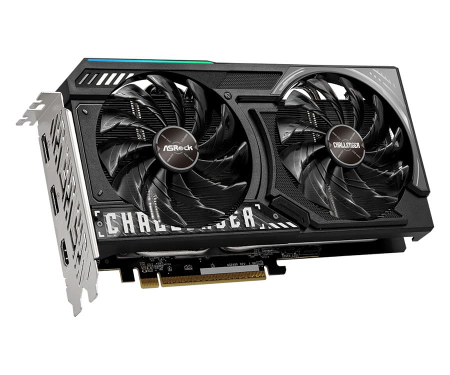 ASRock presenta la Radeon RX 9060 XT 16 GB Challenger Standard Edition con frecuencias ajustadas
