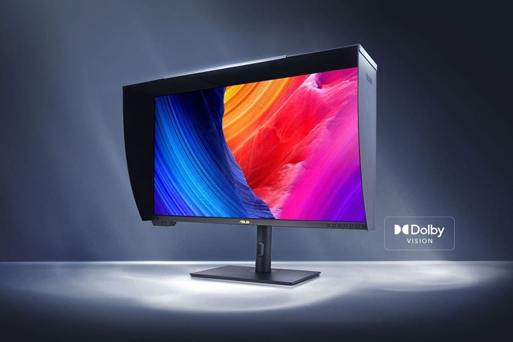 ASUS lanzará en octubre el monitor profesional ProArt Display 8K PA32KCX con Mini LED y HDR