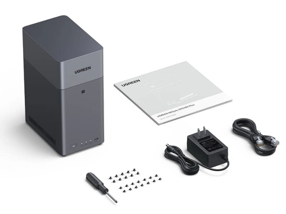 UGREEN NASync DH2300: NAS compacto con IA integrada y hasta 60 TB de capacidad