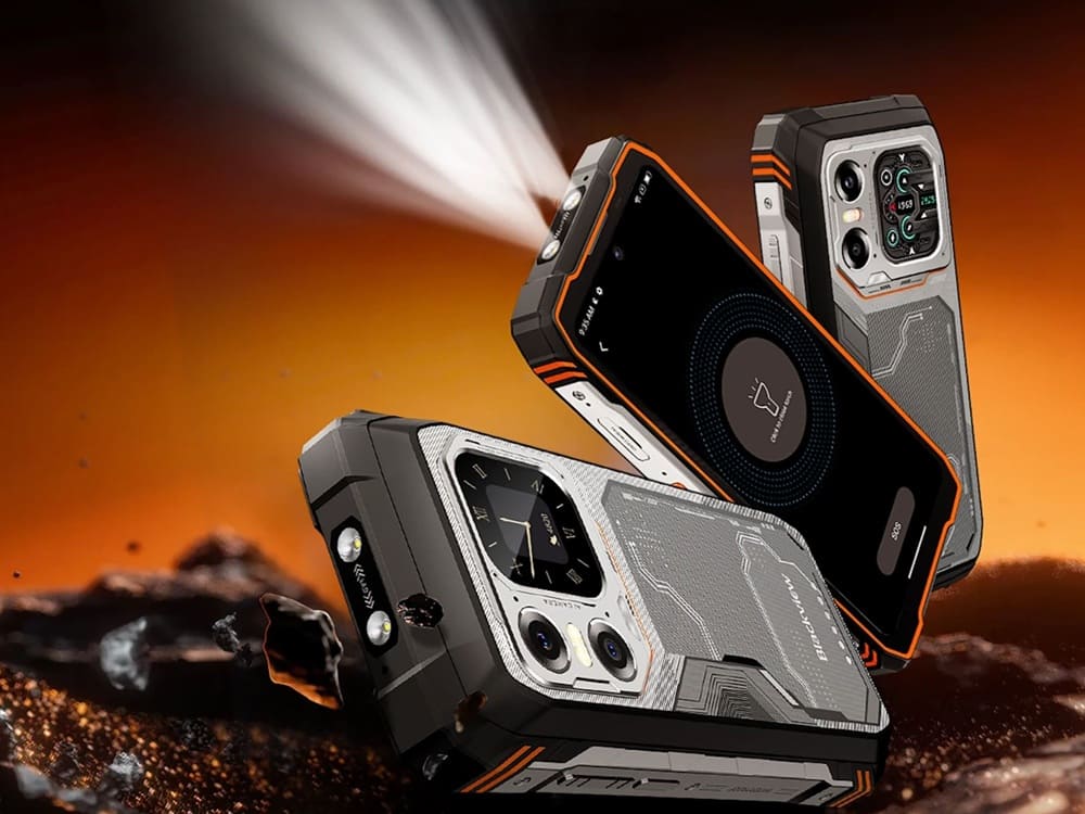 Blackview presenta el Xplore 1: un smartphone rugerizado con batería de 20.000 mAh y pantalla secundaria