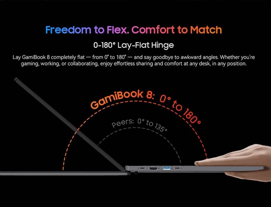 Blackview GamiBook 8: portátil de 16 pulgadas con Ryzen 7 7735HS y hasta 32 GB DDR5
