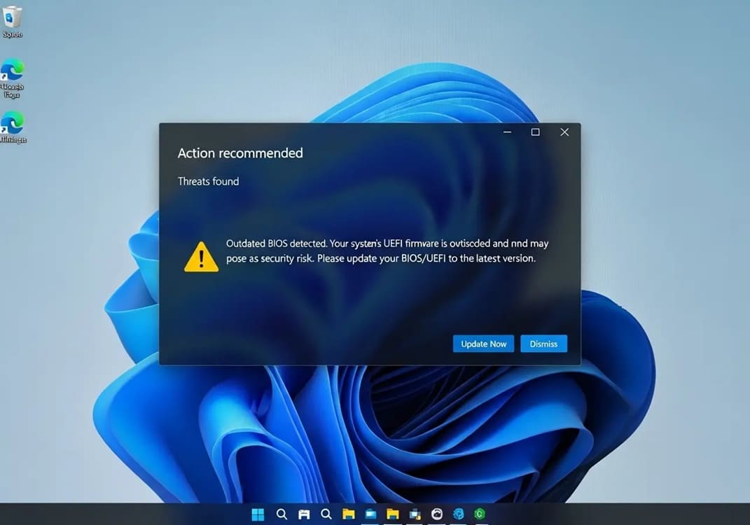 Microsoft corrige un fallo en Defender que marcaba falsamente el firmware de Dell como obsoleto en Windows 11 25H2