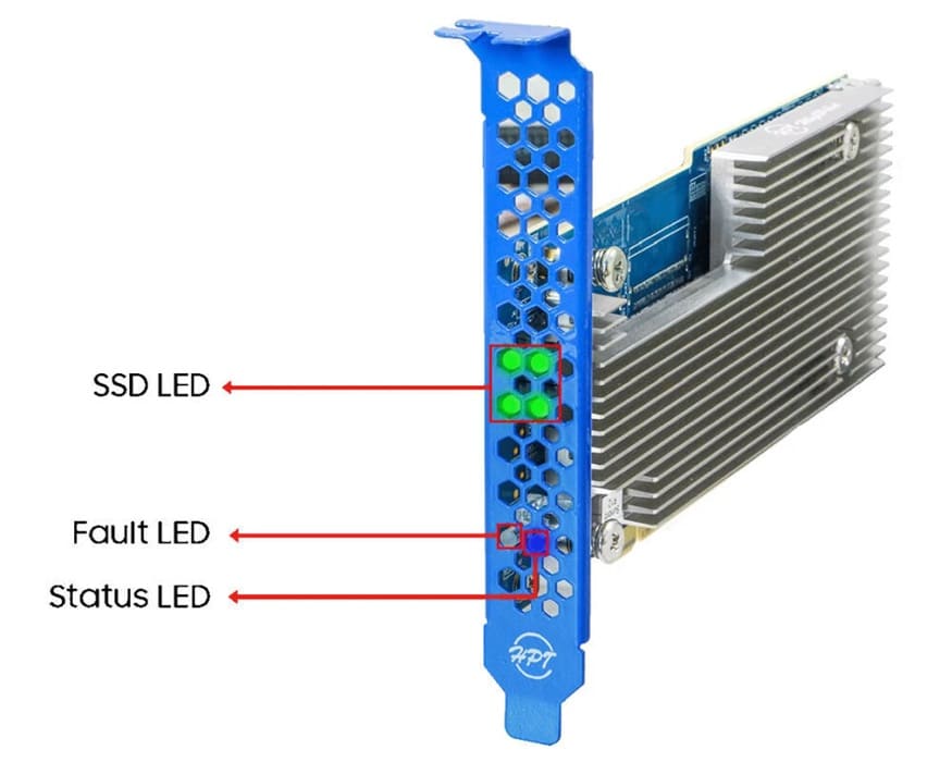 HighPoint presenta la Rocket 1624A: adaptador PCIe 5.0 x16 compacto con soporte para GPUs y SSD NVMe