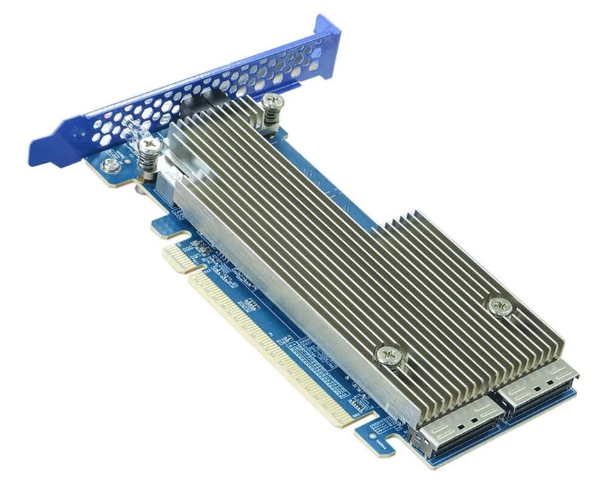 HighPoint presenta la Rocket 1624A: adaptador PCIe 5.0 x16 compacto con soporte para GPUs y SSD NVMe