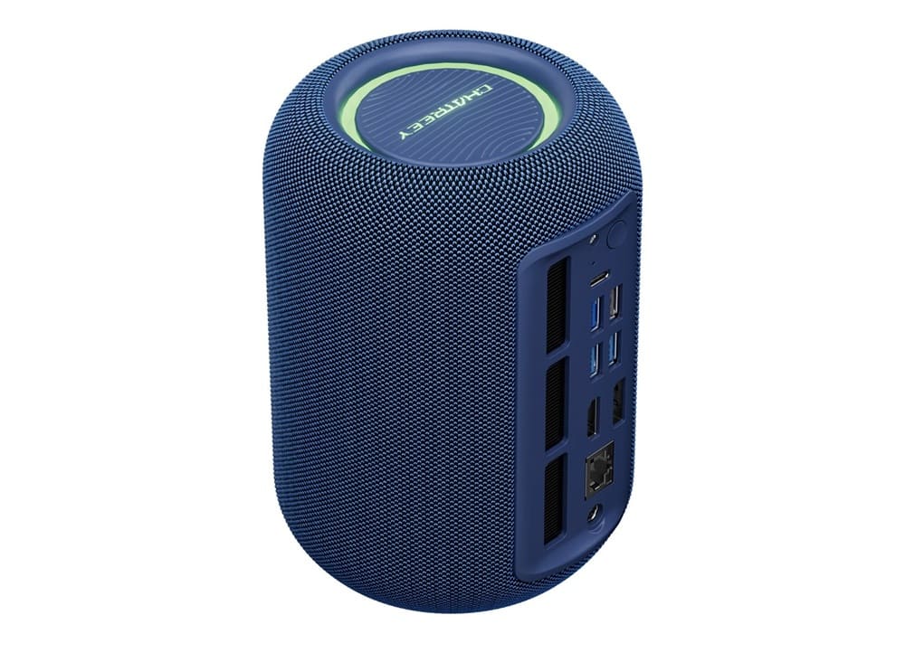 Soayan EXR1: un mini PC con diseño de altavoz y hardware Ryzen 7 8745HS