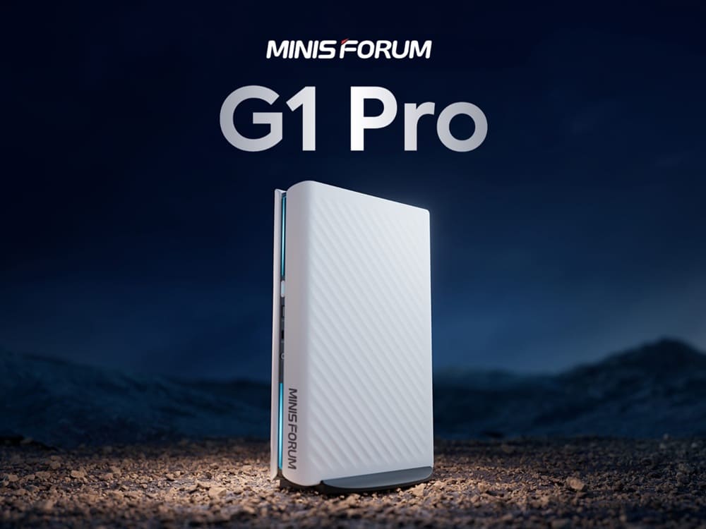 Minisforum G1 y G1 Pro: mini-PCs con RTX 5060 y Ryzen 9 listos para noviembre