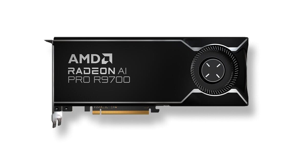 AMD lanza la Radeon AI PRO R9700: 32 GB GDDR6, arquitectura RDNA 4 y hasta 1.531 TOPS de rendimiento en IA