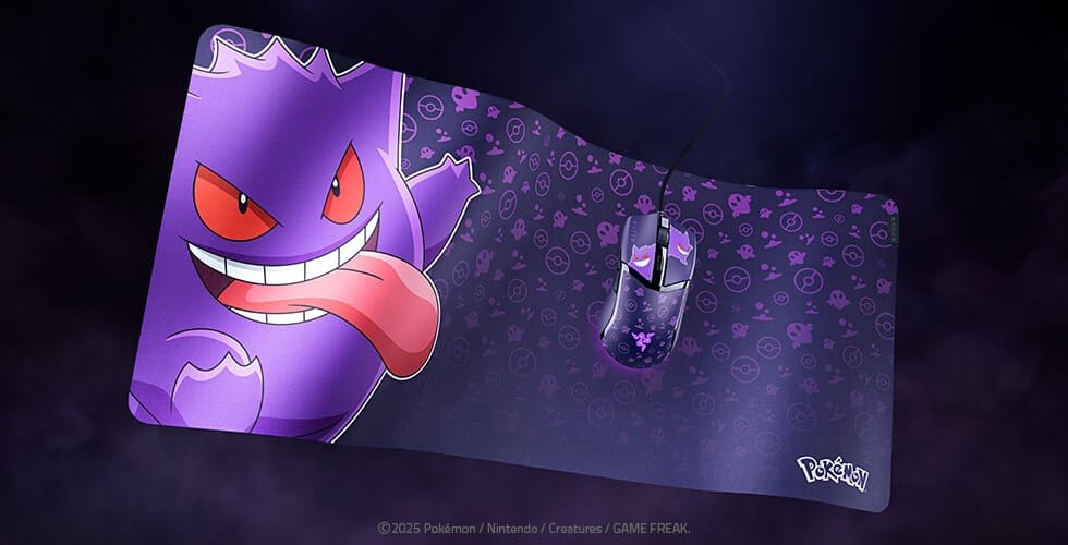 Razer y The Pokémon Company amplían su colección con nuevos periféricos Gengar Edition