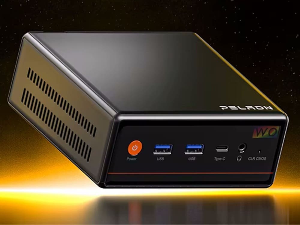 Peladn WO-4: mini PC con Ryzen 5 7640HS, DDR5 y doble Ethernet por 330 dólares