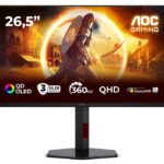 AOC lanza sus primeros monitores QD-OLED: los Q27G4ZDR y Q27G4SDR llegan con hasta 360 Hz y HDR avanzado