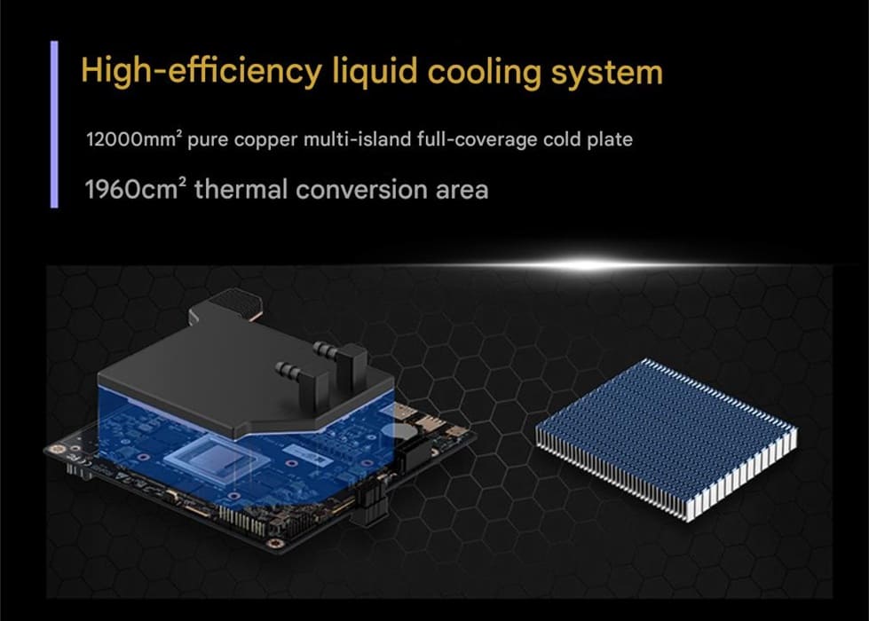 Abee AI Station: mini-PC con Ryzen AI+ Max 395 y refrigeración líquida integrada