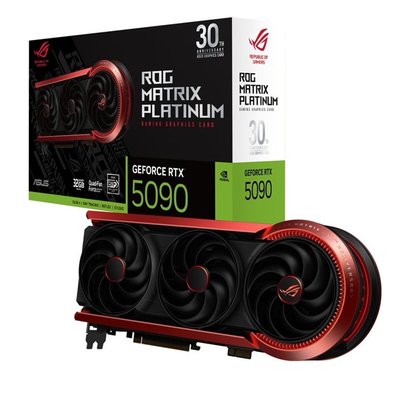 ASUS abre reservas de la ROG Matrix RTX 5090 por 3.999 dólares: edición limitada para entusiastas
