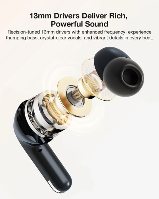 BlitzWolf BW-FYE17: cuatro auriculares inalámbricos por solo 26 dólares con estuche de carga dual