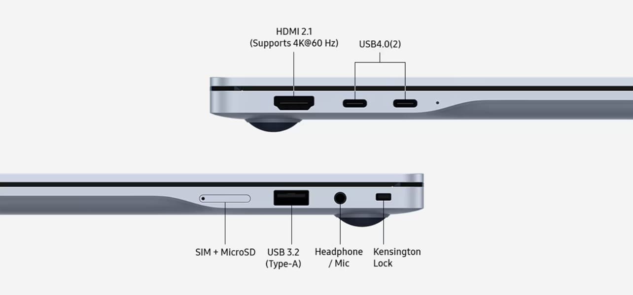 Samsung Galaxy Book5 Edge 5G llega al mercado británico con Snapdragon X y conectividad 5G