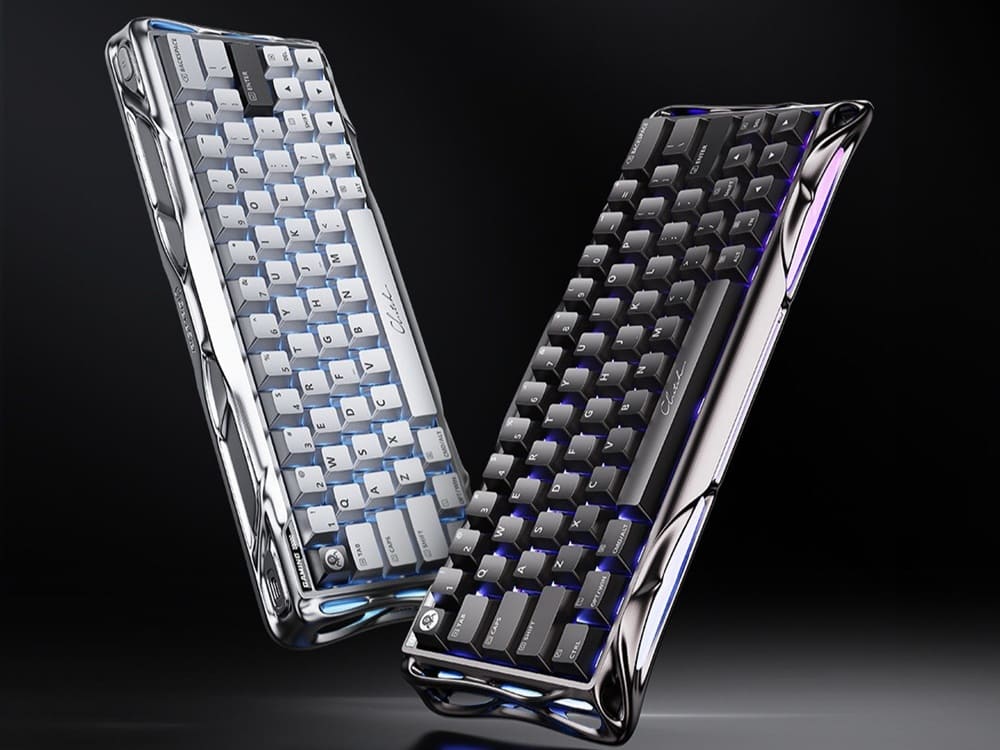 Gravastar V60 Pro: teclado gaming compacto con switches magnéticos UFO y diseño sci-fi