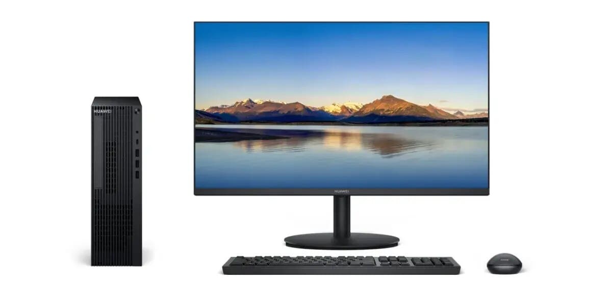 Huawei lanza los Qingyun W515y y W585y: PCs de sobremesa 100% chinos con chip Kirin 9000X y Linux