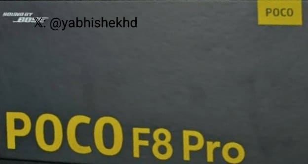 POCO F8 Pro: filtrado con audio firmado por Bose y posible ausencia de cargador