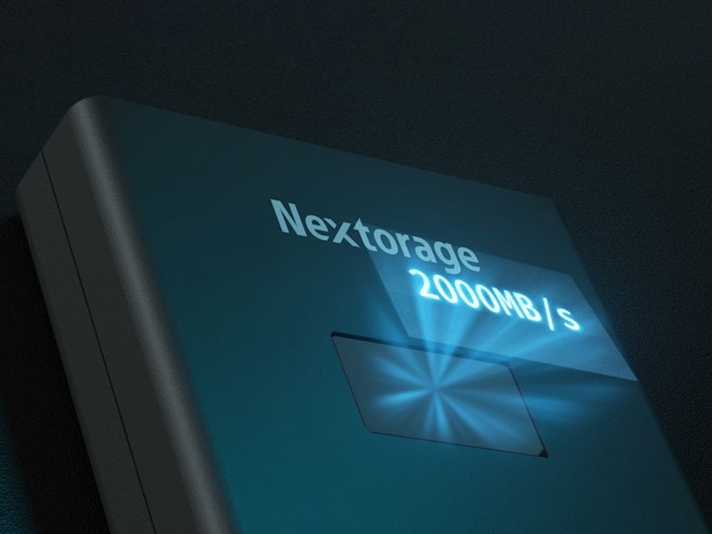 Nextorage presenta el SSD portátil NX-PFS1PRO con pantalla integrada y hasta 8 TB de capacidad