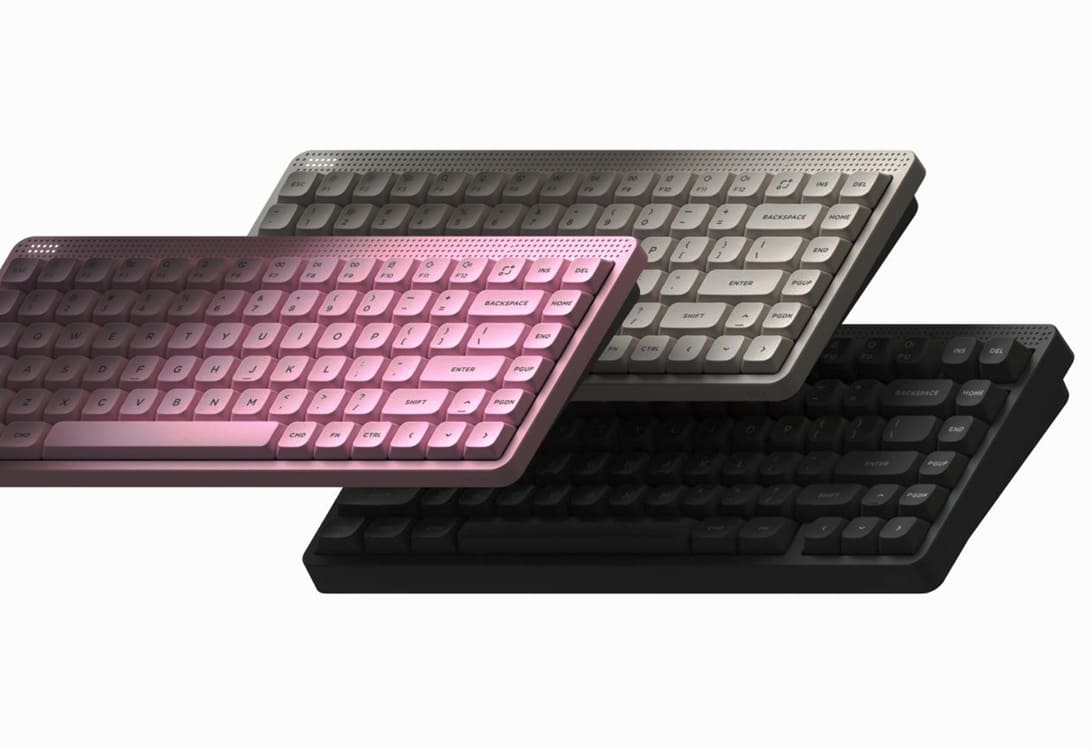 NuPhy Node75: teclado mecánico inalámbrico retro con panel táctil personalizable y hasta 1.000 horas de autonomía