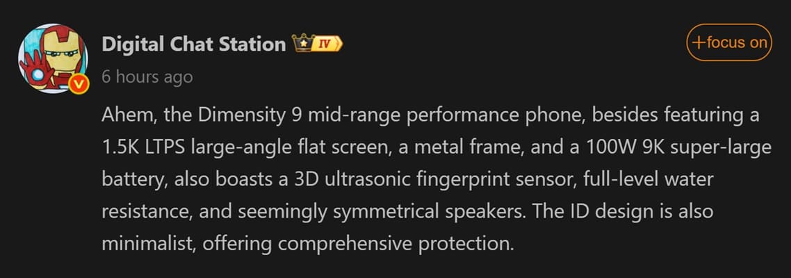 Redmi Turbo 5 Pro: filtradas sus especificaciones con chip Dimensity 9-Series y batería de 9.000 mAh