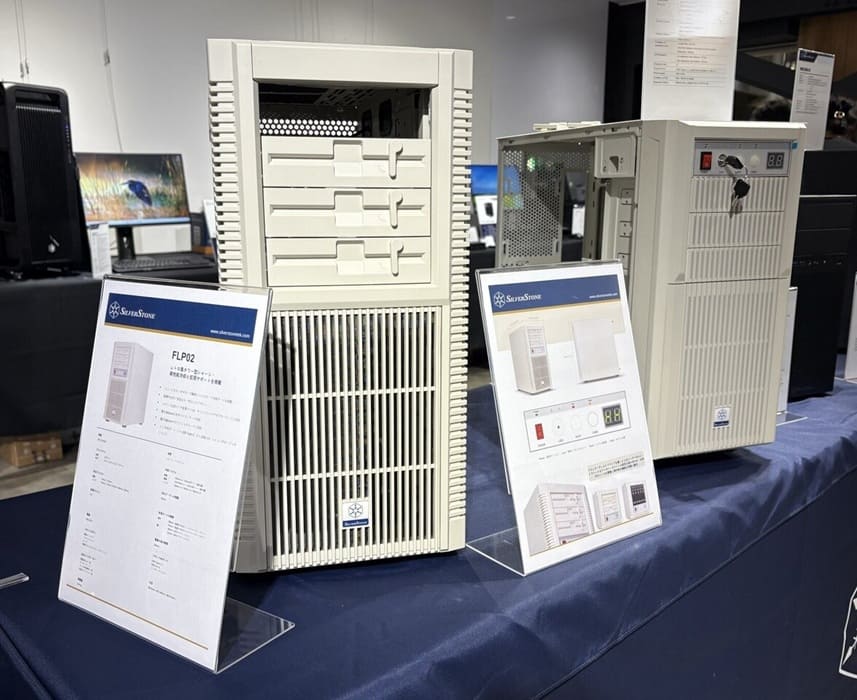 SilverStone FLP03: nuevo chasis retro con GPU de 412 mm y triple bahía de 5,25 pulgadas