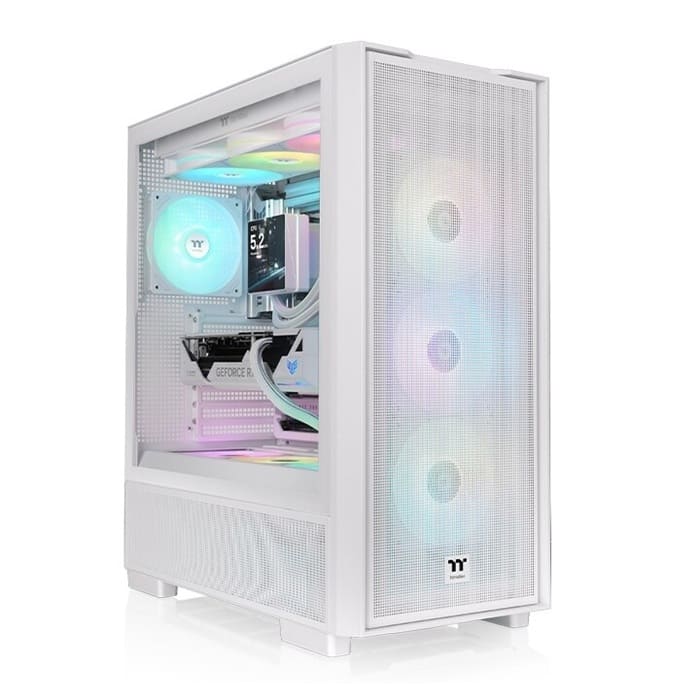 Thermaltake S380 TG ARGB: semitorre con soporte BTF y flujo avanzado