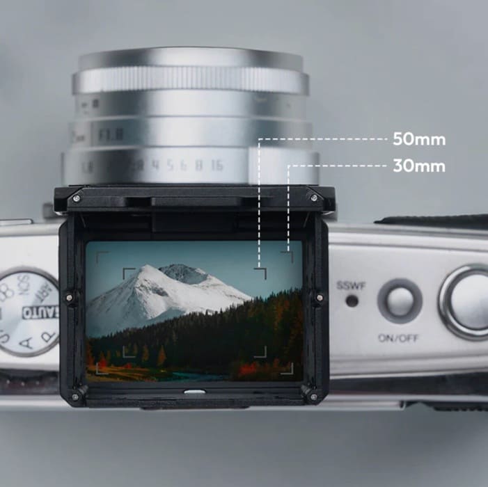 Ulanzi VF-01: visor óptico plegable para cámaras compactas y de focal fija